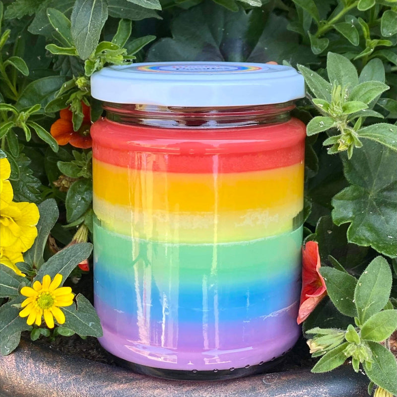 Jasmine Rainbow Candle by Wonky Candles