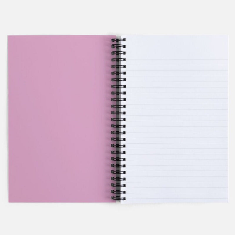 Zizi and Friends Pink Spiral Bound Notebook