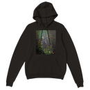 Drum Beats Black Hoodie by Michael Hanrahan