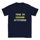 Time to Change Attitudes Statement Adult T-shirt